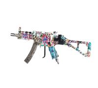 AXRMLVRD Pistola de Agua para Lavado de Coches, Pintura a presión MP5K, Pistola de Agua a presión simulada, Potente máquina de Limpieza(Blue)