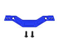 AXspeed 1 soporte de montaje de choque universal delantero y trasero de aluminio para ARRMA GRANITE GROM 1:18 (azul)