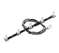 AXspeed Luz LED de techo 1/14 RC para camión, 5 LED, foco para Tamiya Tractor Actros 3363 56348 RC Truck