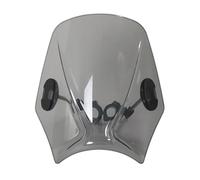 AXTAZS Compatible con Ducati para Scrambler para Urban para Enduro 2015-2016 para Icon 2015-2018 2019 Parabrisas Deportivo Universal para Motocicleta. Parabrisas Deflector Viento(Gray)