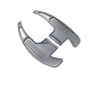 AXTAZS Compatible Con Ford Para Mustang 2015 2016 2017 2018 2019 1 Par De Accesorios De Extensión De Engranaje De Palanca De Cambio De Volante De Coche De Aluminio Paleta de cambio de coche(Gray)