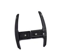 AXTAZS Compatible Con Para F15 X5 M 2014 2015 2016 2017 2018 2019 Paletas De Cambio De Coche De Fibra De Carbono Cubierta De Palanca De Cambios De Coche Paleta de cambio de coche(Black)