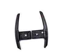 AXTAZS Compatible Con Para F15 X5 M 2014 2015 2016 2017 2018 2019 Paletas De Cambio De Coche De Fibra De Carbono Cubierta De Palanca De Cambios De Coche Paleta de cambio de coche(White)