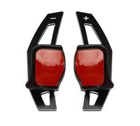 AXTAZS Compatible Con Para Tiguan Para Golf 6 Mk6 Para Jetta R20 R36 Paletas De Cambio De Coche De Aleación De Aluminio Paleta De Cambio De Volante Paleta de cambio de coche(Black)