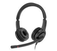 Axtel VOICE UC28 stereo USB-A Auriculares Alámbrico Diadema Oficina/Centro de llamadas USB-A Negro