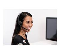 Axtel - VOICE UC28 stereo USB-A Auriculares Alámbrico Diadema Oficina/Centro de llamadas USB tipo A Negro