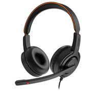 Axtel Voice UC45 Duo NC Auriculares USB/Jack 3.5mm para Oficina