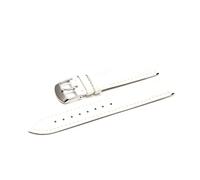 AXTGBHL 12 14 16 18 19 19 20 21 22 Band de cuero de 24 mm Reloj de lujo Band Band Watch Viernes Ladies Band rojo Blanco Blanco(White S,12mm)