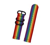 AXTGBHL 18 mm 24 mm 22 mm 20 mm Nylon Sport Reemplazo de la correa de la correa Ajuste for Samsung Galaxy Fit for Gear S3 S2 Hebilla de anillo de la correa de la pulsera de los hombres de la banda(43