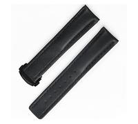 AXTGBHL 2 0mm 22mm Reloj de cuero Ajuste for Tissot 1853 T013 Reloj de pulsera Ajuste for Breitlin-G Ajuste for Hamilton Man Strap Band Band Tool(Black black,22mm)