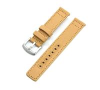AXTGBHL 20mm 22mm correas de lona for Samsung Galaxy Watch3 45mm Fit for Active2 Fit for Amazfit Fit for Gtr Apto for huawei Gt 2 Con la banda de reloj de barras de primavera de liberación rápida(Khak