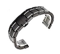 AXTGBHL 22 mm 22 mm mezcla de cerámica acero adecuado for Huawei Smart Watch Band Fit for Gt 2 Relojes Strap Strap Marca Reloj Ajuste for Samsung S3 S4 Adecuado HONOR magia(2,22mm)