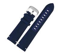 AXTGBHL 22 mm de lienzo de nylon Reloj Sport Sport Watreple Putret Band Bank Cinturón for midto Fit For Ocean Fit For Star M042.430 Accesorios(Dark blue02)