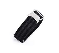 AXTGBHL 60s French Troop Bolsa de paracaídas correa Ajuste for la correa de la OTAN 22 mm Pulsera de nylon elástica Accesorios Reloj de reloj Reemplazar las correas de reloj de 20 mm(BOND)