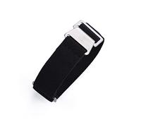 AXTGBHL 60s French Troop Bolsa de paracaídas correa Ajuste for la correa de la OTAN 22 mm Pulsera de nylon elástica Accesorios Reloj de reloj Reemplazar las correas de reloj de 20 mm(Schwarz)