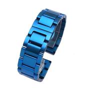 AXTGBHL Accesorios de correa de acero inoxidable sólido for Armani Fit for Jeep Fit for Fossil Fit for Tissot Fit for Casio PRG-600 650 Fit for Swordfish 316 Correa de reloj de acero metálico de 20 mm