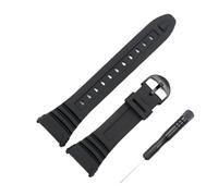 AXTGBHL Accesorios de reloj, correa de resina, hebilla for hombre, apto for casio W-96H, reloj deportivo resistente al agua for deportes al aire libre con mujer