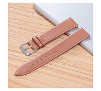 AXTGBHL Ajuste de la correa de la muñeca de cuero unisex for el ajuste de Casio for Huawei con hebilla de acero inoxidable 12 14 16 18 20 22 24mm de relojes de reemplazo a prueba de agua(2,18mm)