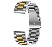 AXTGBHL Ajuste de reloj de acero inoxidable Fit for Samsung Fit for reloj DW 16mm 18mm 20mm 22 mm 24 mm hombres Mujeres Mujeres Reloj de reloj Correa de metal pulsera de pulsera de plata(39 EU,24mm)