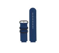 AXTGBHL Ajuste for Casio Fit For G-SHOCK DW-H5600 correa de reloj de lona modificada for hombre correa de reloj pequeña cuadrada impermeable cadena de reloj de nailon pulsera de 16MM(Blue-black)