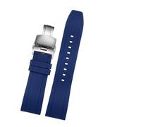 AXTGBHL Ajuste for Citizen Ajuste for Seiko Ajuste for Tissot Ajuste for reloj Mido Correa de goma Correa de reloj impermeable 20 mm 22 mm 23 mm 24 mm Buceo deportivo Pulsera de reloj de nailon for ho