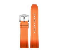 AXTGBHL Ajuste for correa de reloj Casio Fit For G-SHOCK correa de acero inoxidable de Metal sólido DW5600 M5610 DW6900 GA110 GA120 pulsera de reloj for hombre(Rubber Orange Silver)