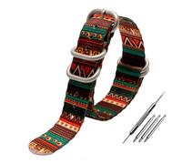 AXTGBHL Ajuste for Panerai Ajuste for Rolex Ajuste for Seiko Ajuste for Water Ghost Correa de reloj Correas de reloj de lona suave de nailon enlatado Pulsera de camuflaje for hombres 18 mm 20 mm 22 mm