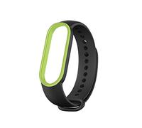 AXTGBHL Banda de la pulsera de reemplazo de silicona a prueba de suda for Xiaomi Ajuste for MI BAND 6 5 BANDS / 5 ACCESORIOS DE RELOJ DE LA CORTÓN AFRUEBA(37 EU)