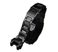 AXTGBHL Banda de reloj de acero inoxidable for Casio MTG-B1000 SERVICIO REEMPLAZO DE REEMPLACIÓN DEL CINTURA DEL BANGINO CORTE DE NEGOCIOS DE NEGOCIOS(Schwarz)