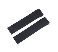 AXTGBHL Bandas de reloj de silicona 20mm 21mm Experto T013 T047 T081 T33 Correa de goma T-Sport Wamkband impermeable T013420A T047420A Apto for Tissot(Black strap only,20mm)