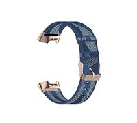 AXTGBHL Candiones de relojes de nylon Fit for Fitbit CHARGE3 CHARGE4 BAND FASHION DURANTE TEA DURANTES A prueba de golpes Resistente a la pulsera Resistente a la pulsera Accesorios(4)