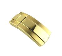 AXTGBHL Cierre de correa de reloj de 16 mm * 9 mm apto for DAYTONA apto for SUBMARINER apto for GMT apto for Yacht-Master Botón de ajuste fino Hebilla sólida de metal de acero inoxidable(Gold,16MM_NO