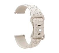 AXTGBHL Correa con Grabado Floral de 18mm, 20mm y 22mm Apta for Samsung Galaxy Watch 4/5/6 Band 40mm 44mm/Gear S3/6 Classic/5Pro Pulsera con Estampado de Leopardo(Starlight,18mm)