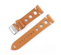 AXTGBHL Correa de cuero Reloj de reloj Mujeres Mujeres Reloj Banda Banda Black Brown Reemplazo 18 20 22 Relojes de 24 mm Accesorios Kz3h06(Brown,20mm)