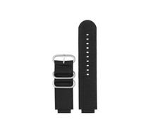 AXTGBHL Correa de nailon for reloj casio Fit For g-shock DW-5600 GW-B5600 GM-5600 GM110 GA110 GM2100 GA900 AE1200, correa de reloj deportiva de lona transpirable(Black-silver,16mm)