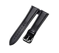 AXTGBHL Correa de reloj Correas de cuero Correas de reloj 18 mm 20 mm 22 mm 24 mm Accesorios de reloj Mujeres Hombres Correa negra marrón(Schwarz,20mm)