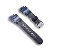 AXTGBHL Correa de reloj de 16 mm/de cuero + lienzo/apto for DW-9052. Adecuado Dw5000 Adecuado GW-M5610 5600 Adecuado GW-B5600 Correa de reloj