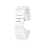 AXTGBHL Correa de reloj de cerámica de 20 mm y 22 mm Pulsera for mujer y hombre Fit for Omega Fit for Casio Fit for Armani Fit for Huawei GT2 GT3 Fit for DW Fit for KC Fit for Samsung Correa de reloj