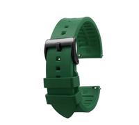 AXTGBHL Correa de reloj de goma con flúor de 23mm y 24mm apta for Casio Fit For G-SHOCK PRW-6600 PRG-600YB 650 PRW-60Y/50Y/70Y series Correa deportiva impermeable for hombre(Green black,24mm)