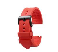 AXTGBHL Correa de reloj de goma con flúor de 23mm y 24mm apta for Casio Fit For G-SHOCK PRW-6600 PRG-600YB 650 PRW-60Y/50Y/70Y series Correa deportiva impermeable for hombre(Red black,24mm)