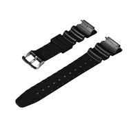 AXTGBHL Correa de reloj de goma de resina for parejas a la moda correa de muñeca for SGW-100(Sliver buckle)