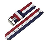 AXTGBHL Correa de reloj de nailon apta for correa de reloj, hebilla apta for reloj de tela, correa de lona de 17mm, 19mm y 20mm, accesorios for correa de reloj(9-S,17mm)