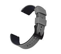 AXTGBHL Correa de silicona de doble color 20 mm 22 mm de reloj de buceo a prueba de agua Ajuste adecuado for la mayoría de los relojes con barra de resorte de liberación rápida(Purple Green,20mm)