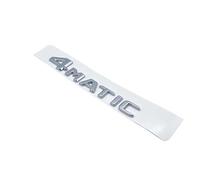 AXTGBHL Emblema con Letras cromadas 3D X250d X350d 4Matic Etition 1 Apto for Mercedes Benz Clase X, Insignia de Coche, Placa de identificación del Maletero, Pegatina con Logotipo(Silver 4Matic)