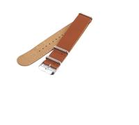 AXTGBHL Hombres de cuero Mujeres WheamBand18mm 20mm 22mm 24 mm Reemplazo ajustable for accesorios de reloj(Tan,22mm)