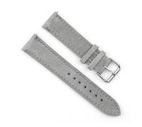 AXTGBHL Hombres Mujeres Reloj Correas de cuero 18mm 20mm 22mm 24mm Watch Accesorios Vintage Wheambands Kzsp01(Gray,18mm)