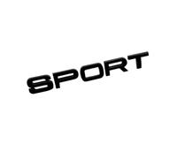 AXTGBHL Insignia Deportiva for Maletero de Coche, ABS 3D, Compatible con Land Rover Range Rover Evoque Sport SVR L494 494 L320, Accesorios Adhesivos con Letras(Glossy Black)