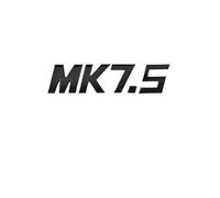 AXTGBHL Letras ABS 3D MK5 MK6 MK7 MK7.5, Emblema, Insignia De Coche, Pegatina Apta For Volkswagen,Fit For Golf, Pegatina Trasera For Maletero De Coche(MK7.5,Glossy Black)