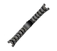 AXTGBHL Pulsera de correa de banda de reloj de reloj de metal ajuste Fit For Casio fit for G-Shock GST-W300 GST-400G GST-B100 GST-210 S100D / S110D / W110 Banda de reloj de acero inoxidable(Schwarz)