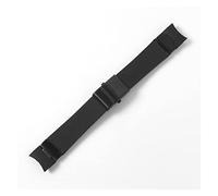 AXTGBHL Pulsera de reloj banda de banda de gel de sílice Fit for Ulysse Fit for Nardin BUZO Correa de reloj de goma impermeable Deportes 22mm hombre negro azul marrón(Black black,22mm strap only)